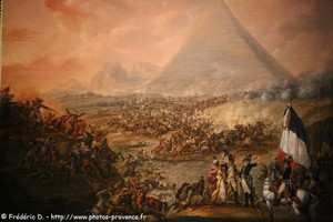 Bataille des pyramides de François Louis Joseph Watteau